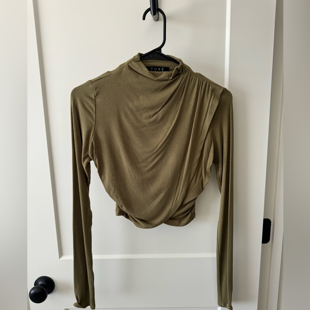 Vici Green Crop Top